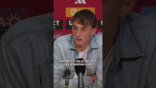 Valentijn Driessen in gesprek met Youri Baas 👀 ajax ajafor baas [upl. by Jakoba917]