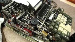 Friden 1217 mechanical calculator [upl. by Eberhart652]