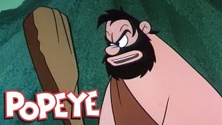 Classic Popeye Episode 5 Caveman Capers AND MORE [upl. by Ekihc]