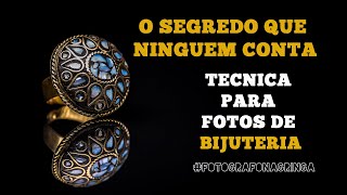 PASSO A PASSO PARA FOTOGRAFAR BIJUTERIA AULA PRÁTICA COM EMPILHAMENTO DE FOTO [upl. by Maggy]