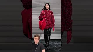 VERSACE FALL 2024 fashion versace annehathway [upl. by Letsyrc]