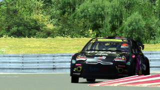 Virtual Rallycross Mod  rFactor Betatesting [upl. by Aneehta544]