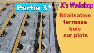 Terrasse en Bois construisez la vous même partie 3  93 [upl. by Sidky]