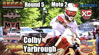 Colby Yarbrough  Moto 2  Crossbone Harescramble  Billingsley AL  SECCA Round 5  6202020 [upl. by Jestude]