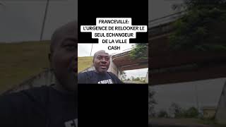 Franceville  Relooker le seul échangeur de la ville cash [upl. by Libys]