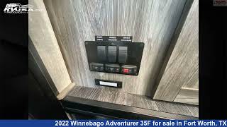 Spectacular 2022 Winnebago Adventurer Class A RV For Sale in Fort Worth TX  RVUSAcom [upl. by Marvel]