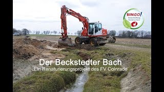 Renaturierung des Beckstedter Bachs [upl. by Darcee]