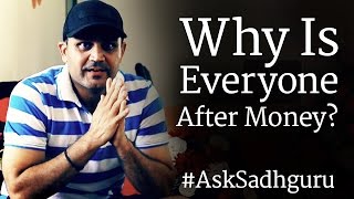 Virender Sehwag Asks Sadhguru  Why Is Everyone After Money [upl. by Adnouqal]