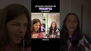 ¿Cuantas CANCIONES de VIOLETTA te Sabes 🤔💜🎶 parte 3 [upl. by Hube]