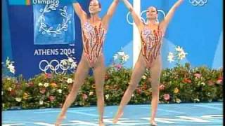 natacion sincronizada España Gemma Mengual y Andrea Fuentes [upl. by Mccourt]