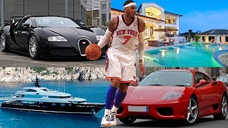 NBA Superstar Carmelo Anthonys Luxury Lifestyle 2018 [upl. by Llenyl42]