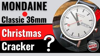 Mondaine Classic 36mm The Real Deal at Christmas [upl. by Bronwyn661]