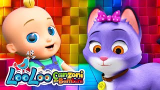 Compilation di Canzoni Italiane per Bambini  Gattini e Canzoni Popolari Loo Loo Italiano [upl. by Bearnard]