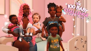 New Toddler Bedroom✨amp Jail 💔 The 100 Baby Challenge with INFANTS👶🏾🍼 The Sims 4 10 [upl. by Carlee646]