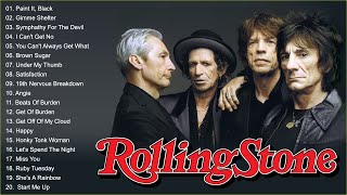 Rolling Stone Nonstop  The Rolling Stones Greatest Hits Full Album 2023 [upl. by Ettennat]