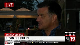 Kevin Coughlin gives 1on1 interview hours ahead of polls closing in Ohio [upl. by Aenit]