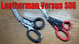 Leatherman Raptor VS SOG Parashears [upl. by Aneerol]