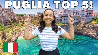 5 BEST PLACES TO VISIT IN PUGLIA ITALY 🇮🇹  Puglia Travel Guide ✨ [upl. by Nel]