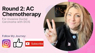 Round 2 AC Chemo Vlog  Side Effects  Hair Loss  Breast Cancer  Invasive Ductal Carcinoma DCIS [upl. by Limber]