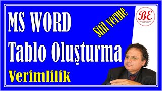 Tez Hazırlama Rapor hazırlama ve Kitap Hazırlamada Word Uygulamasında Tablo Sitili Oluşturma [upl. by Giusto]