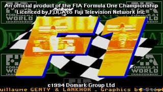 F1 Domark 1993 gameplay PC Game 1993 [upl. by Karissa477]