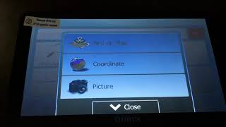 How to Input Coordinates in OHREX Sat Nav GPS Navigation [upl. by Auria]