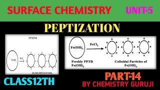 Unit5 Peptization l Surface chemistry 2023trendingviralchemistryclass12youtubeindiasubscribe [upl. by Edaw]