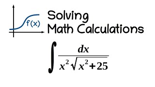 Integral 11 int dxx2 sqrtx225 [upl. by Mushro]