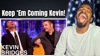 Kevin Bridges Has John Krasinski In Stitches  American Reacts [upl. by Nylhsa]