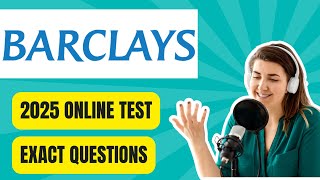 2025 Barclays Experience Platform Online Assessment amp Video Interview Exact Questions and Answers [upl. by Leksehcey]