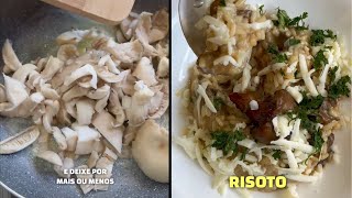 Receita de Risoto de Cogumelos  Podendo Ser de Shitake e Shimeji com Queijo  Fácil [upl. by Wentworth799]