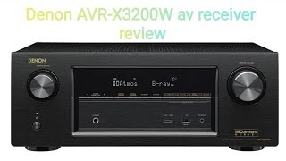 Denon AVRX3200W 72 channel av receiver review in tamil [upl. by Nnaeitak]