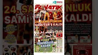 13 Mayıs 2024  Fanatik Gazetesi 1 Sayfa [upl. by Sophy]