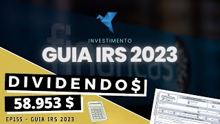 Dividendos  EP155 Guia IRS 2023 [upl. by Gemina]