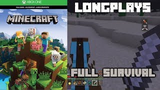 Minecraft  longplay Full Game Xbox one Walkthrough No Commentary [upl. by Dahlstrom]