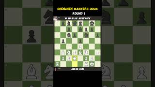 Anish Giri vs Vladislav Artemiev Shenzhen Masters 2024 [upl. by Hooke729]