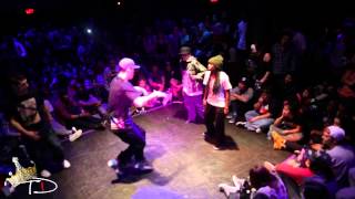 Juste Debout NYC 2013  HipHop Final  Zulu amp Maximus Vs Comfort amp JJ [upl. by Narbig]