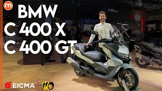 BMW C 400 X e C 400 GT 2025  A EICMA 2024 li passiamo ai raggi X [upl. by Nawtna]