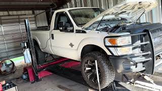 FORD F350 SINGLE CAB POWERSTROKE DIESEL BREAKS MY DYNO [upl. by Scarito]