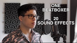 One Beatboxer 20 Sound Effects [upl. by Nero]