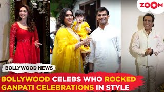 From Kiara Advani to Govinda Bollywood Celebs who Dazzled at Ganpati Festivities [upl. by Ratha242]