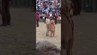 Karl May Spiele Bad Segeberg 2024  Winnetou begrüßt Ribanna [upl. by Ihcur]