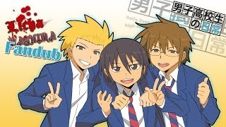 Danshi Koukousei no Nichijou OP  Shiny Tale Nuestra Aventura Fandub Latino [upl. by Keegan791]