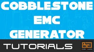 Tekkit Tutorial Cobblestone EMC Generator [upl. by Dode42]