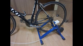 Hometrainer Tacx Cycletrack review [upl. by Sulohcin]