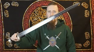 Review Viking sword by Ronin  Tough and affordable [upl. by Koorb]