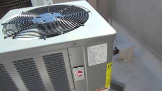 HVAC Heat pump install with construction blooper [upl. by Leveridge575]