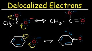 Delocalized vs Localized Electrons  pKa Acidity Conjugate Base Resonance Contributors [upl. by Eyde]