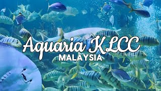 Aquaria KLCC Tour  Kuala Lumpur  Malaysia Travel [upl. by Eelimaj]