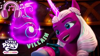 🎵 My Little Pony Make Your Mark  Villain 🦹 Official Lyric Video Music MLP Song [upl. by Ade]